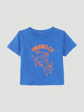 Wrangler Unisex Infant Toddler Graphic Tee In Royal Blue Heather 112347242