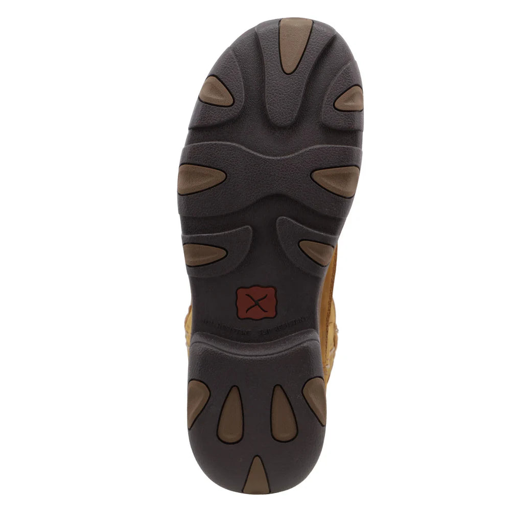 TWISTED X MEN'S 11" WORK PULL ON COMPOSITE  TOE HIKER BOOT MHKBCW1
