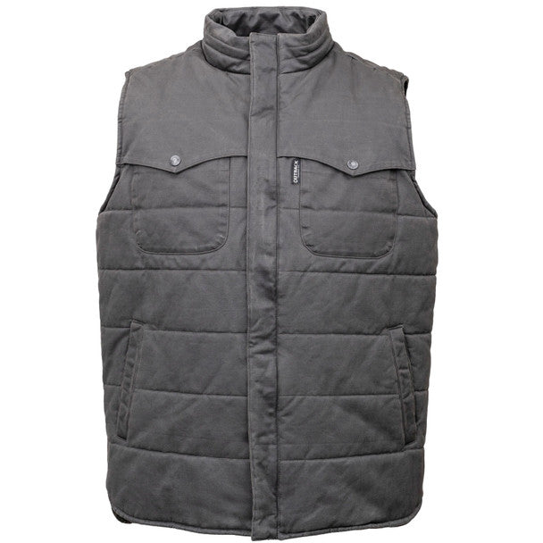 OUTBACK TRADING Walker Grey Vest 29816-GRY