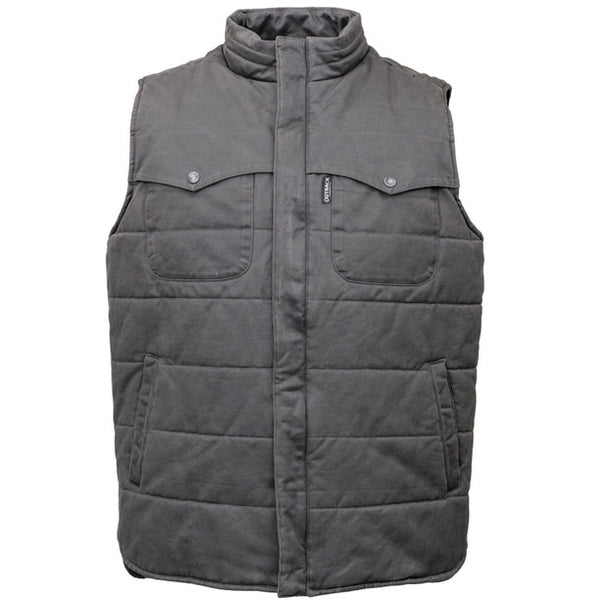 OUTBACK TRADING Walker Grey Vest 29816-GRY