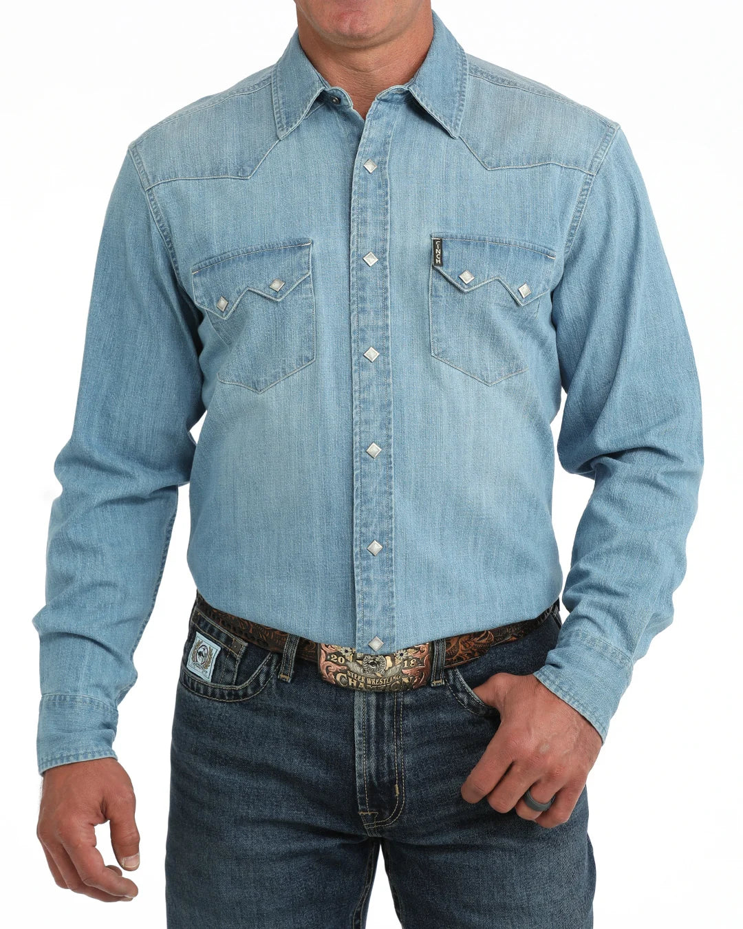 Cinch Men's MTW1301096 LS MODERN DENIM