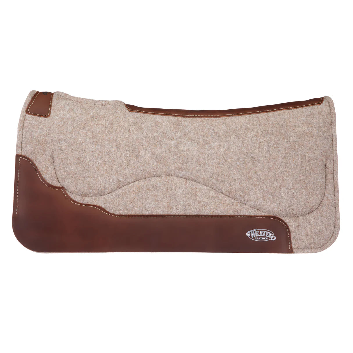 Gel Contoured Wool Blend Felt Saddle Pad, 1" Thick 35-9331