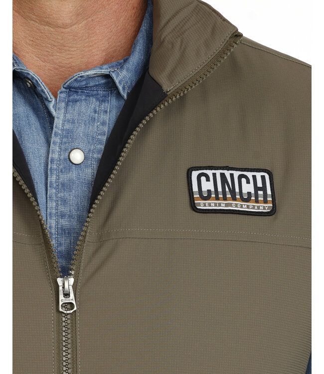 CINCH MWV1955002 RIP STOP LINED VEST GRN