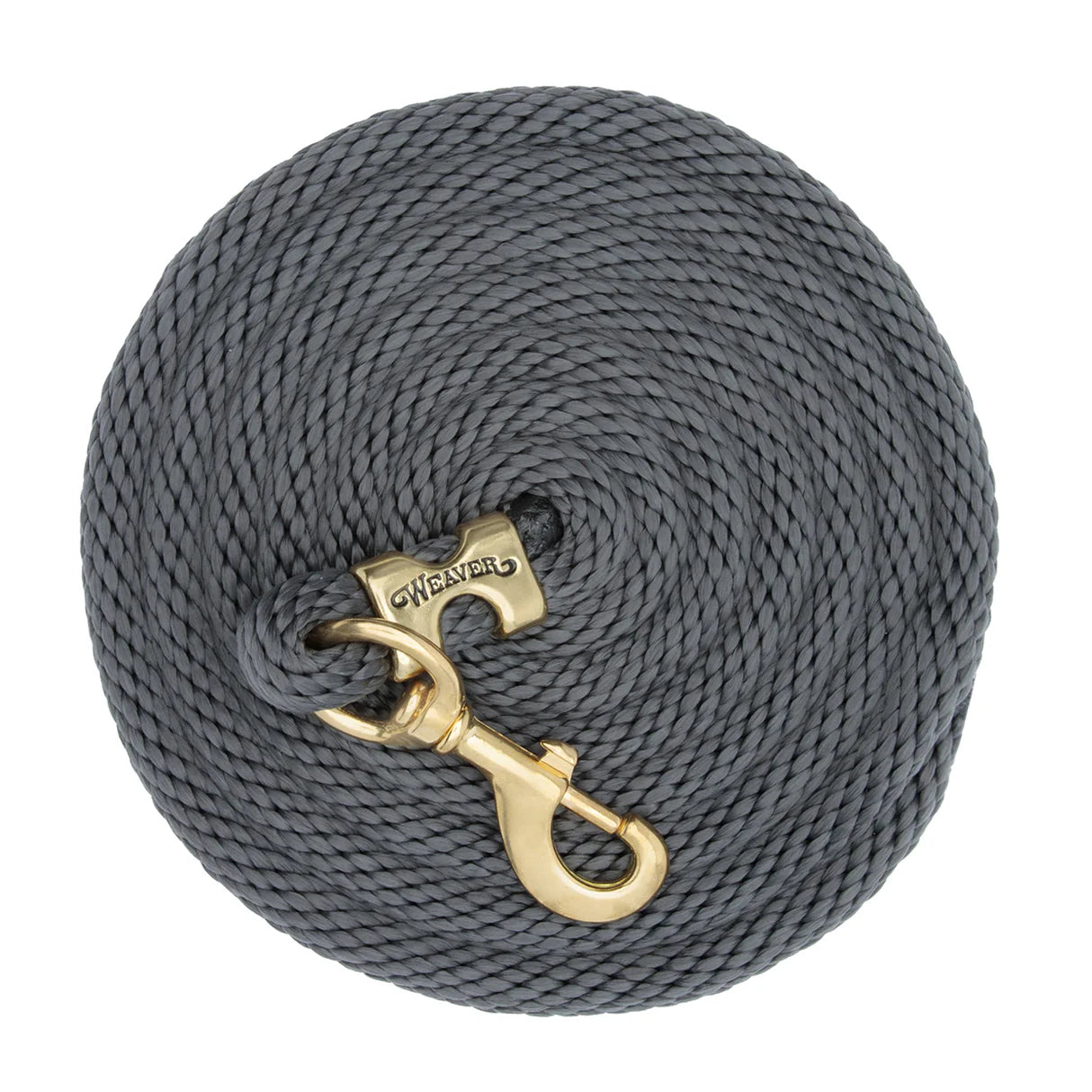 Poly Lead Rope with a Solid Brass 225 Snap 35-2100