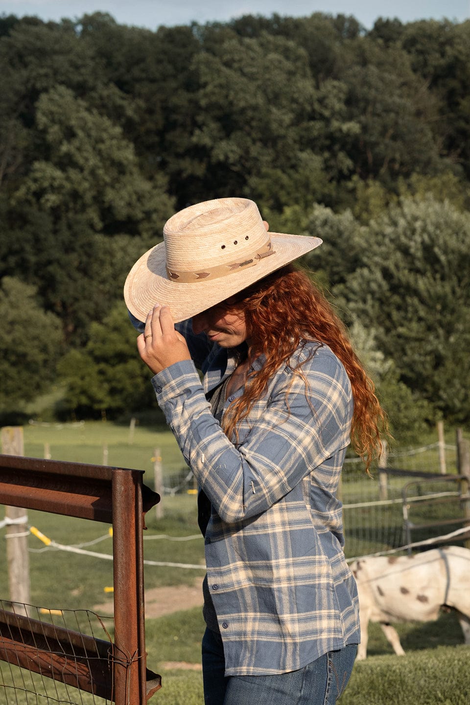 SANTA FE STRAW HAT 15181