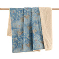 Lee Western Washed Denim Teddy-Backed Throw TP2483TH-OS-BL
