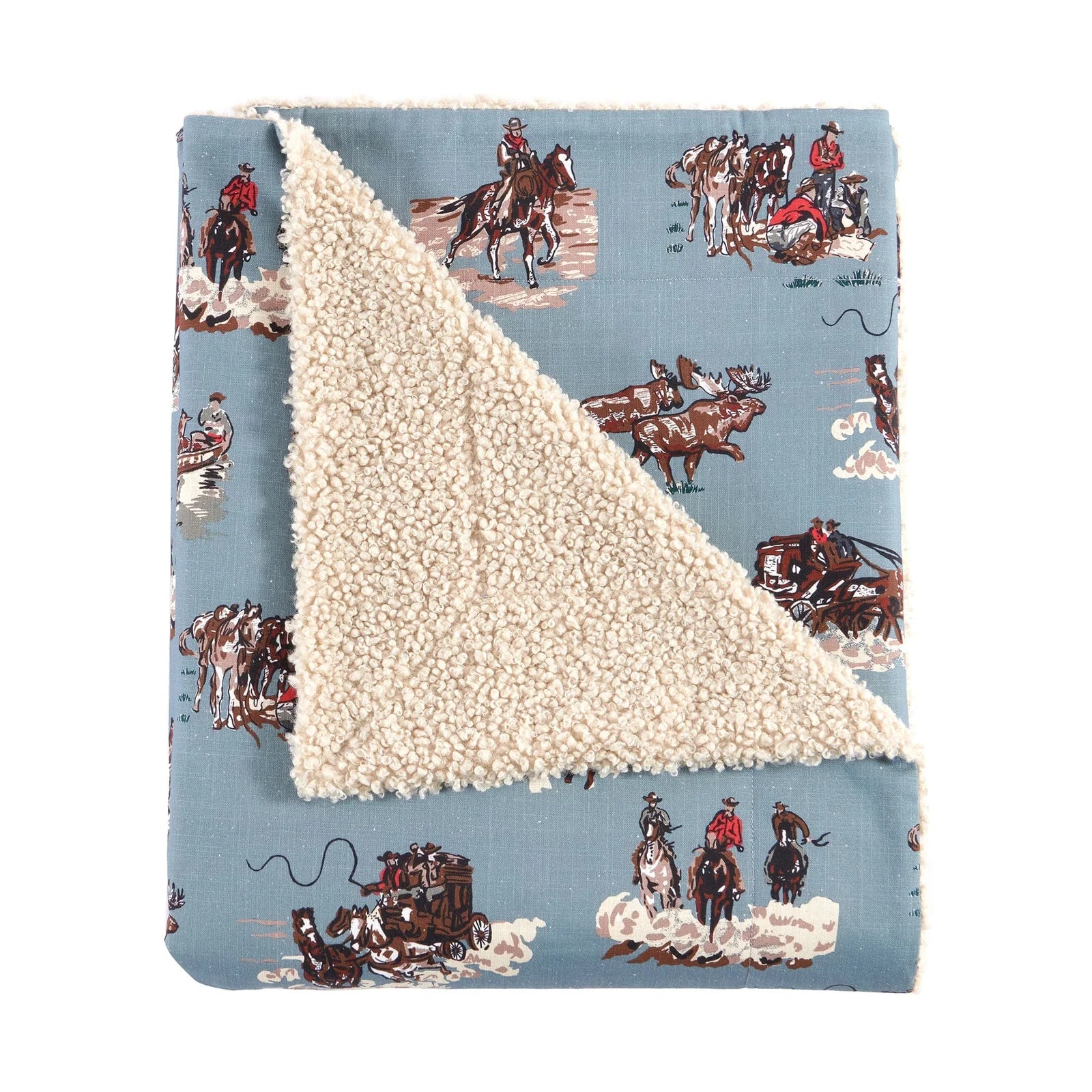 Settler Teddy-Backed Throw TP2489TH-OS-OC