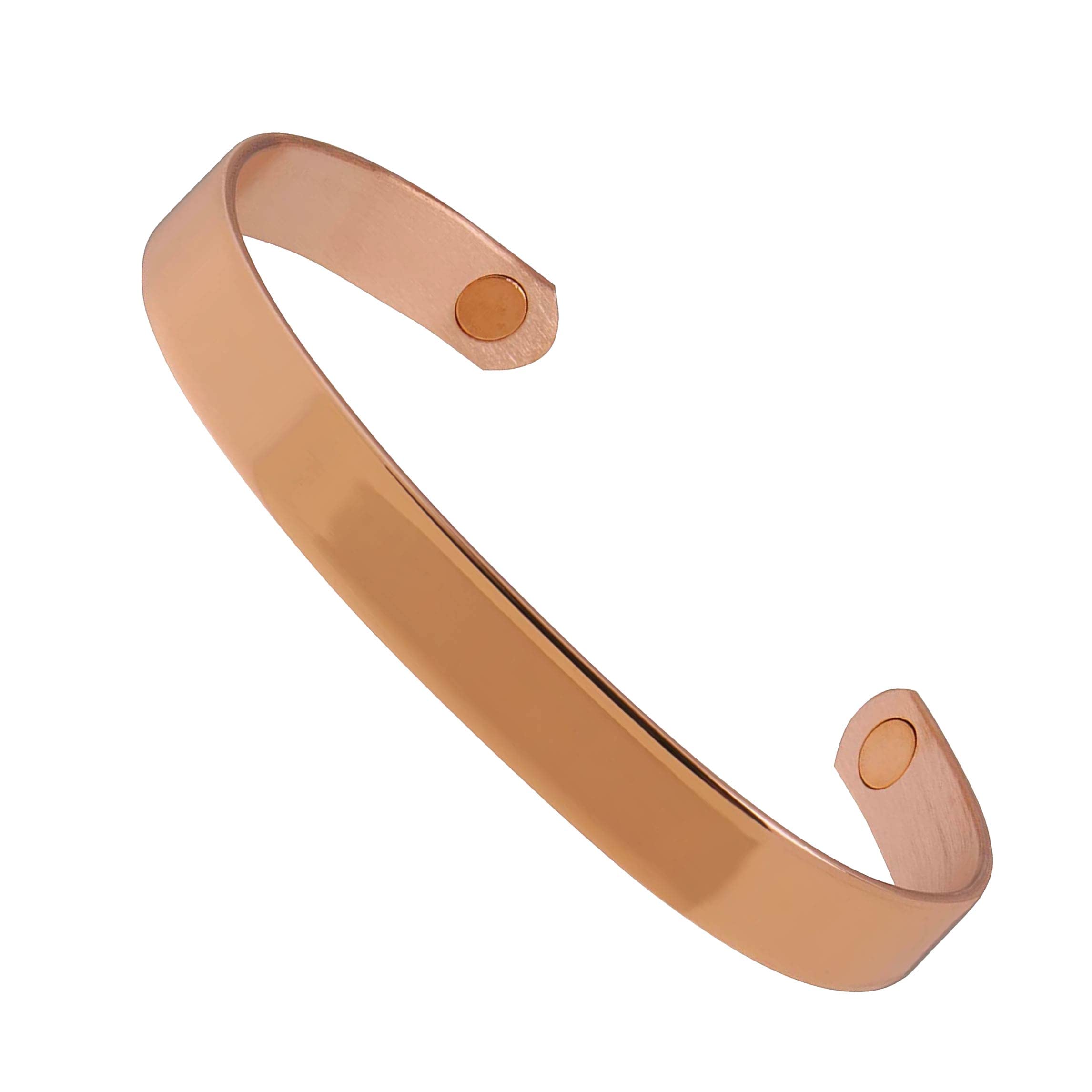 Sabona Brushed Copper Original Magnetic Bracelet, Copper Wristband 524