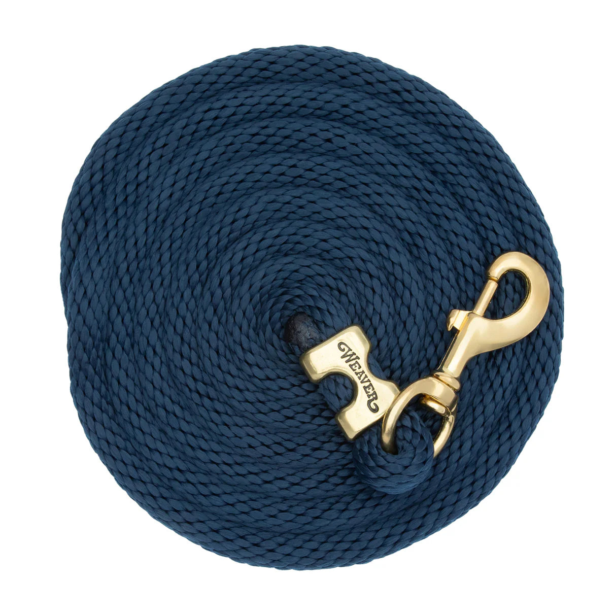 Poly Lead Rope with a Solid Brass 225 Snap 35-2100