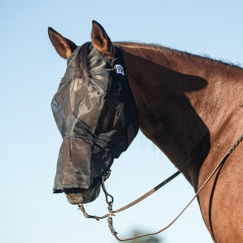 Quiet Ride Fly Mask Long Nose QRHL