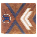 HOOEY BIFOLD PATCHWORK WALLET RBF015-BRTN