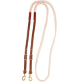 Hand Braided 3-Strand Roping Rein Buckle RR3RFB