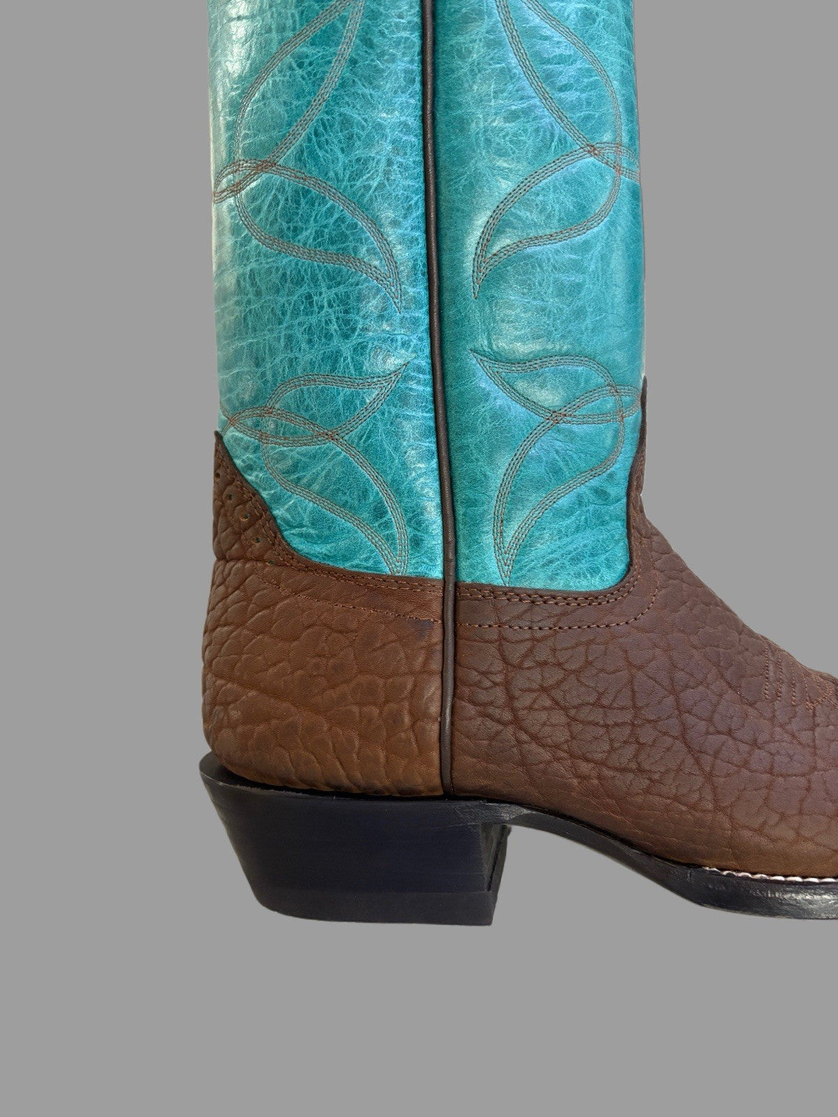 Hondo 2504 Tobacco Oiled Bullhide Tall Top Cowboy Boots