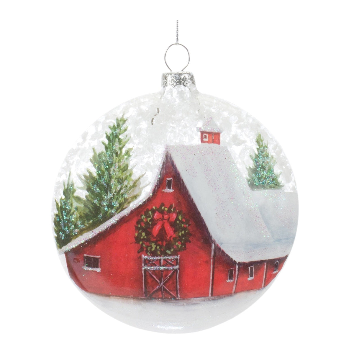 Barn Ball Ornament 86904