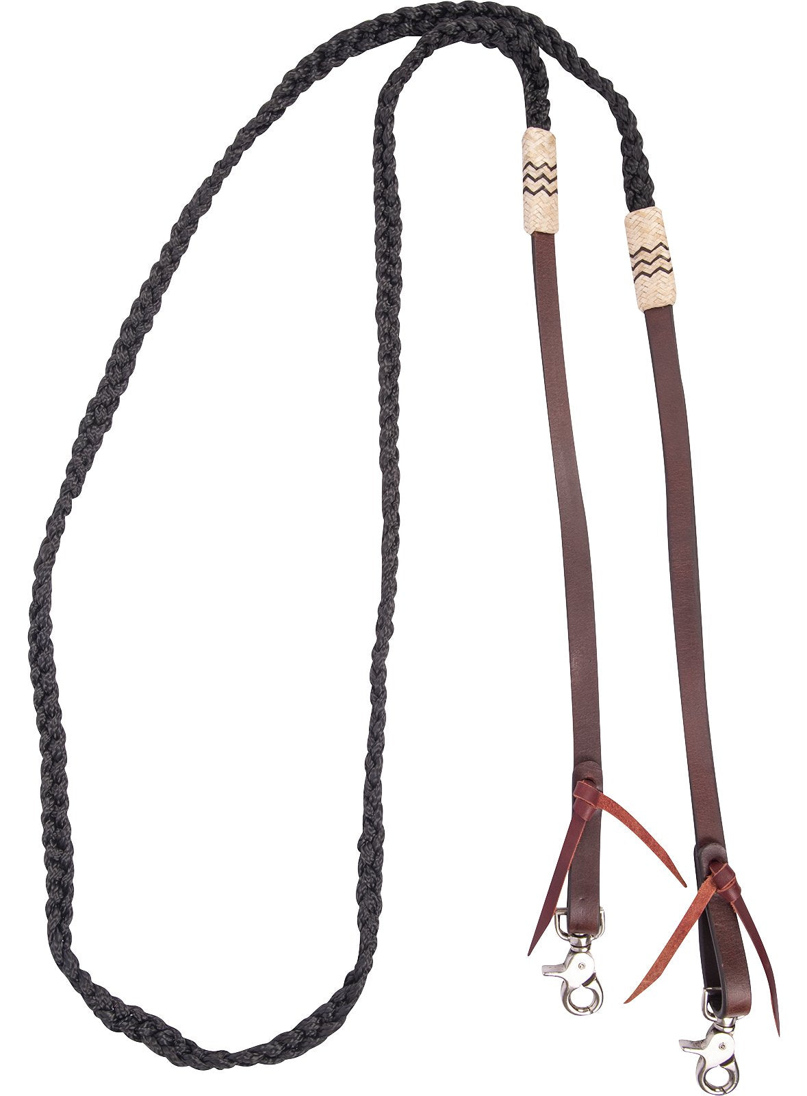 Adjustable Flat Braid Roping Rein SA-RRBR