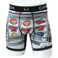 Cinch Mens 6" Jackpot Multi Colored Boxer Brief MXY6009021