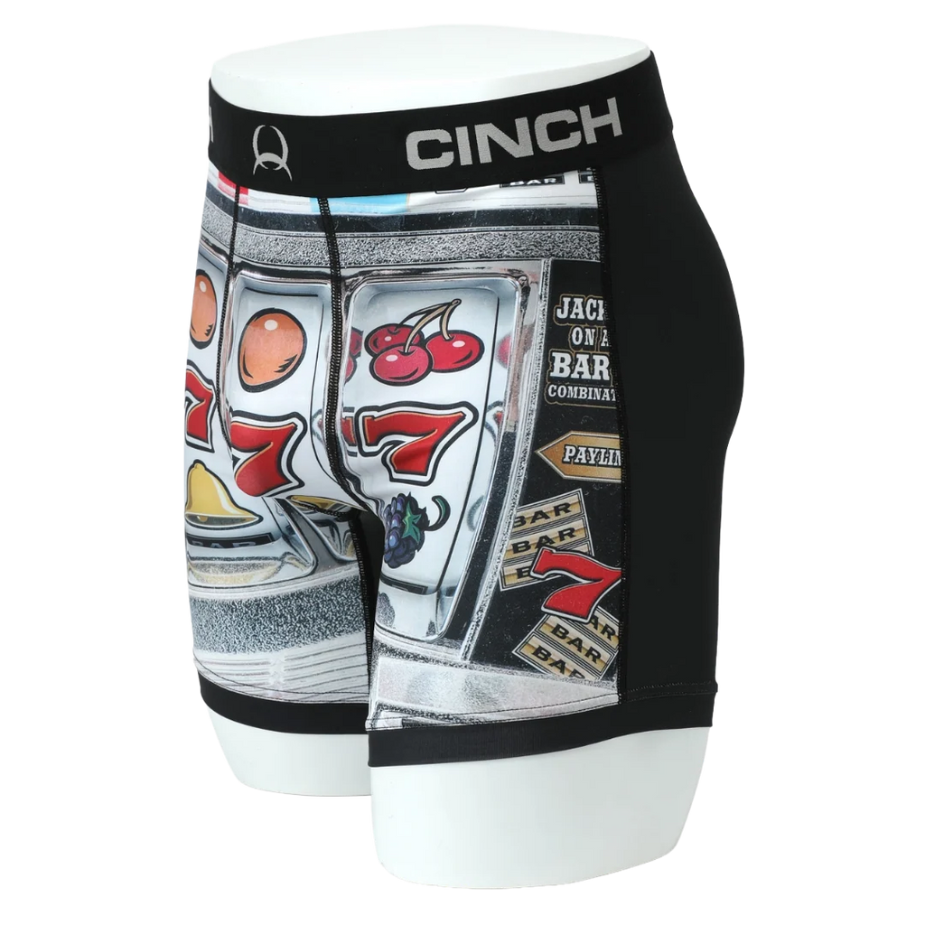 Cinch Mens 6" Jackpot Multi Colored Boxer Brief MXY6009021