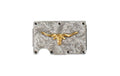 Utility Wallet Gold Long Horn D25008836