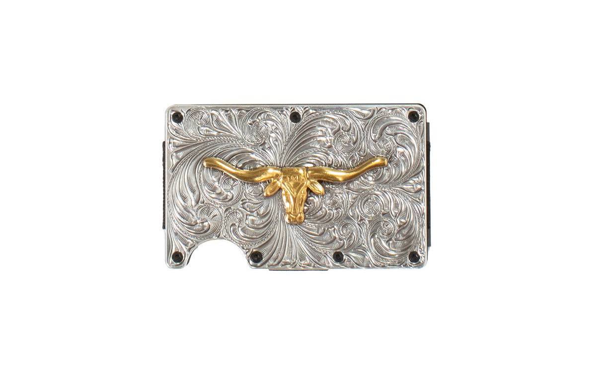 Utility Wallet Gold Long Horn D25008836