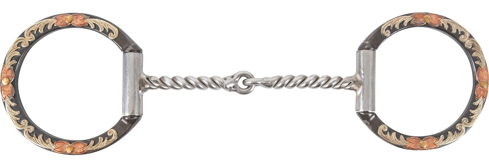 Floral Scroll Tool Box D-Ring Bit with Twisted Wire TBBIT3DR25