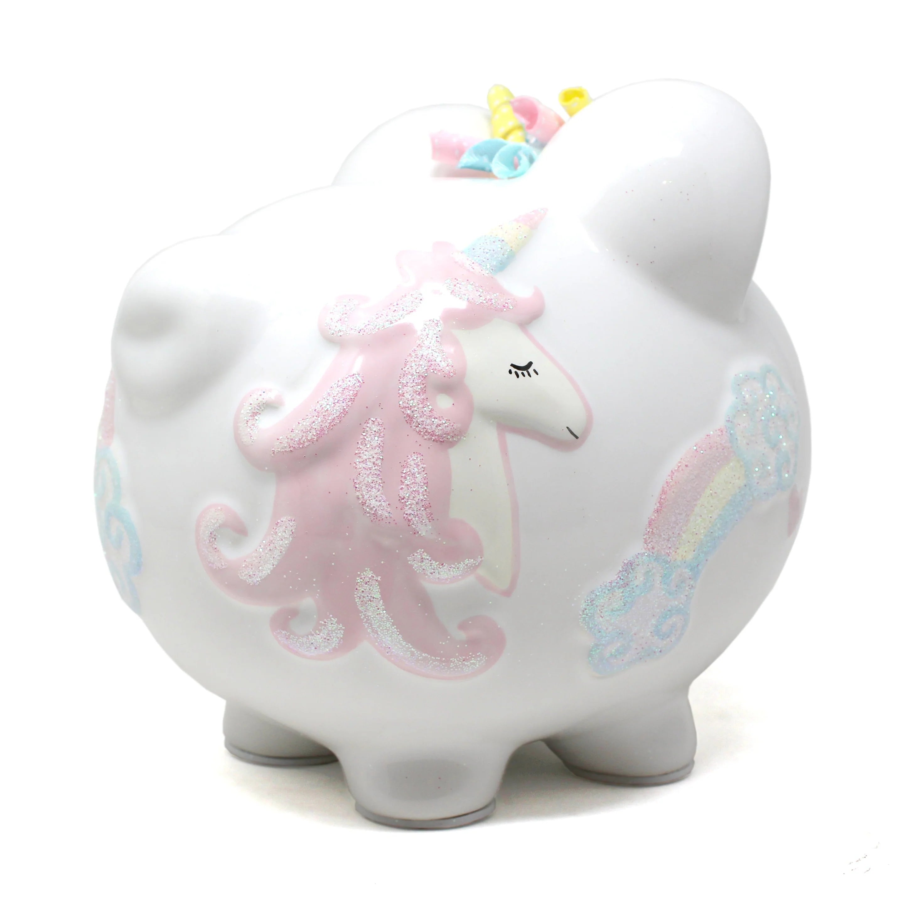 Unicorn and Rainbows Large Piggy Bank 36834