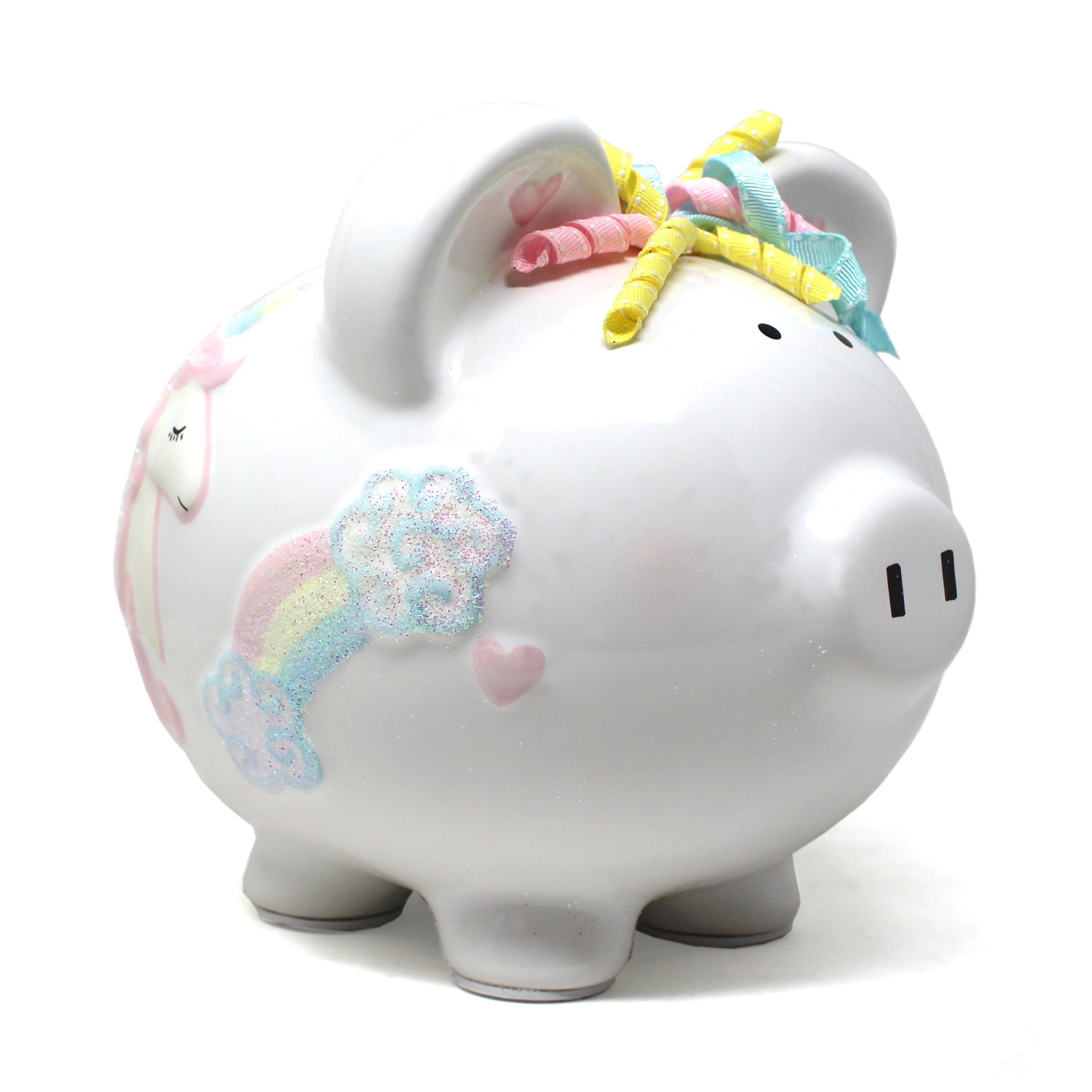 Unicorn and Rainbows Large Piggy Bank 36834