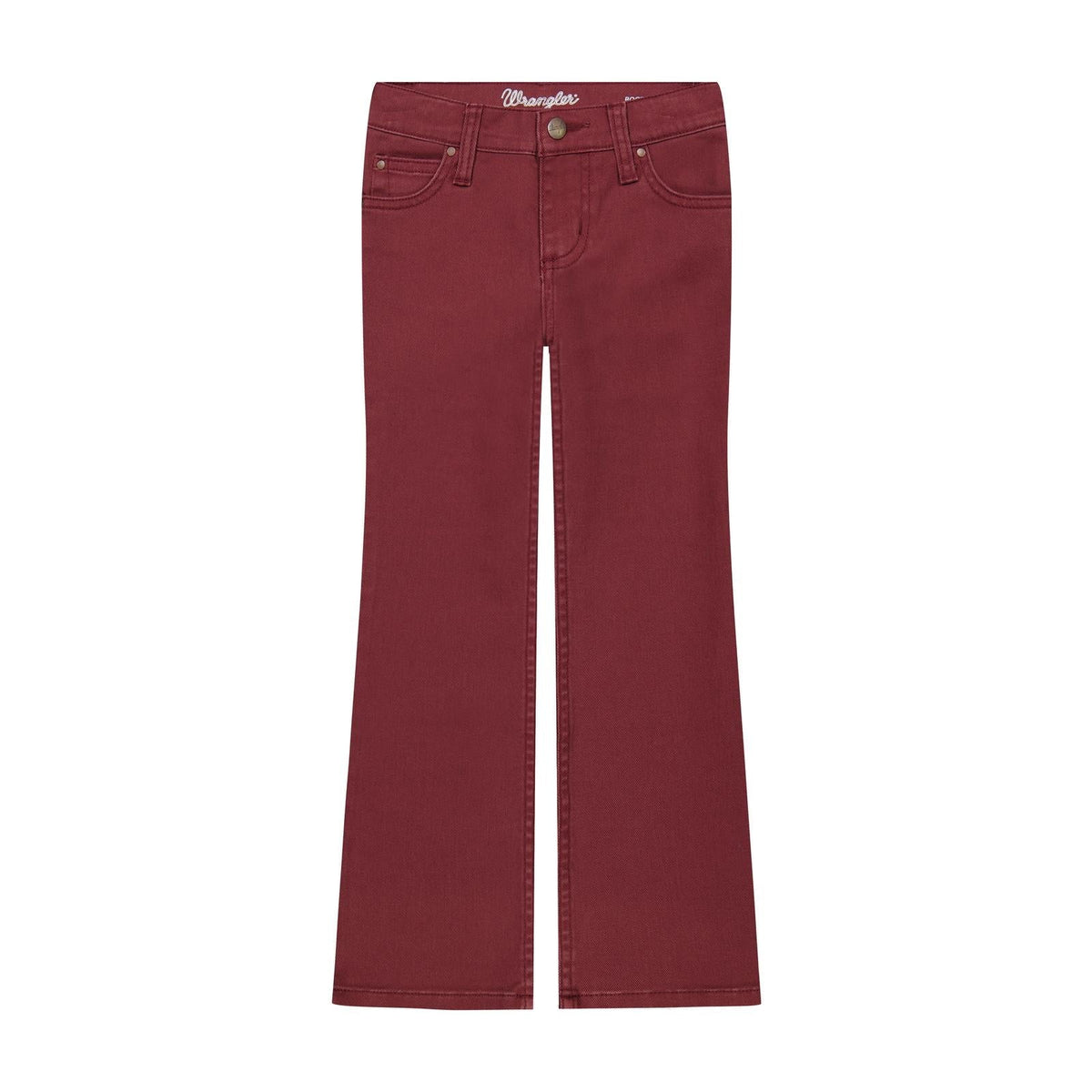 Wrangler® Bootcut Jean Burgundy - 112385563