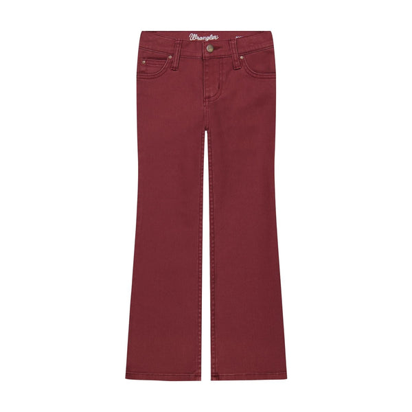Wrangler® Bootcut Jean Burgundy - 112385563