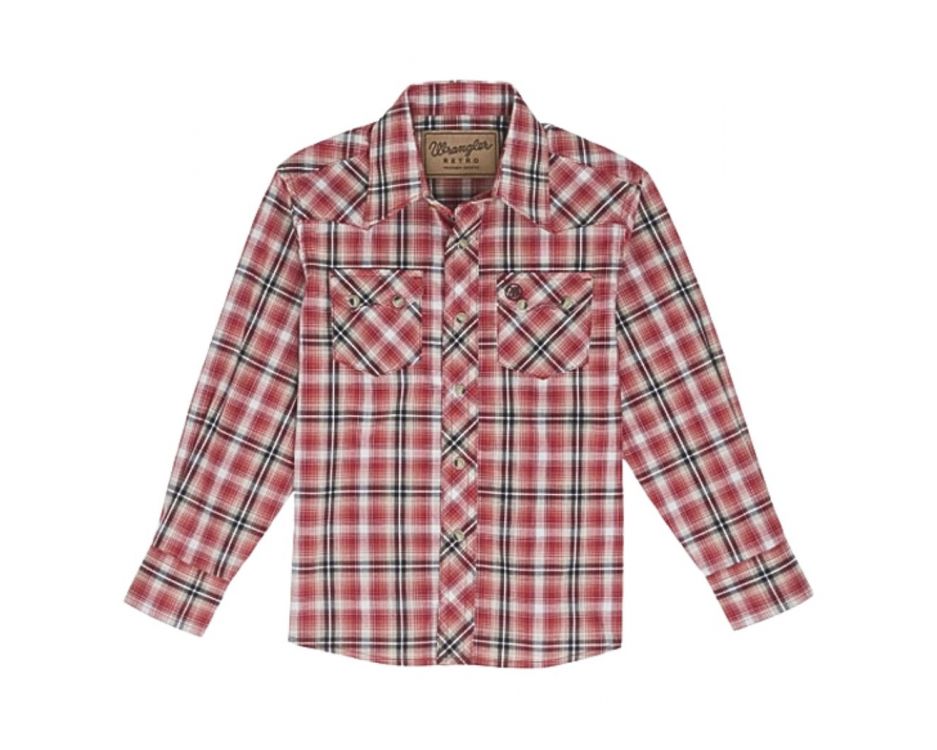 Wrangler Boys Long Sleeve Shirt - 112351484