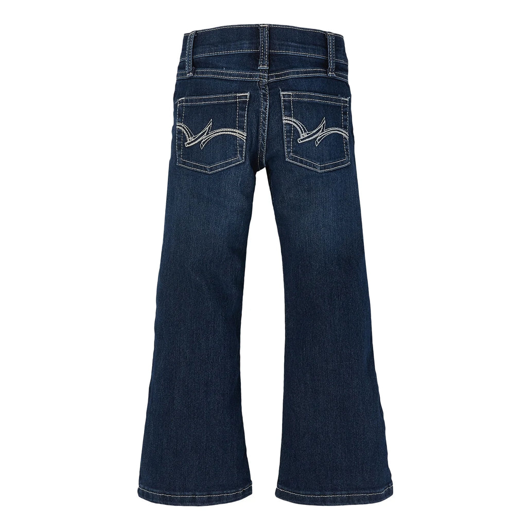 Wrangler Girls Dark Blue Jeans 09MWGER