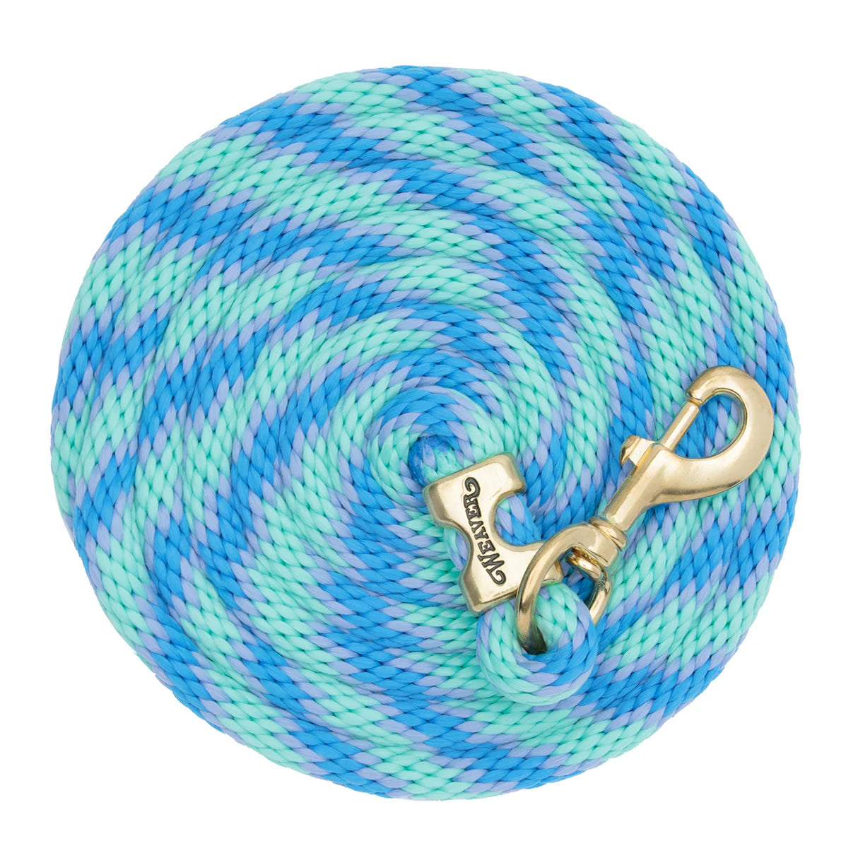 Poly Lead Rope with a Solid Brass 225 Snap 35-2100