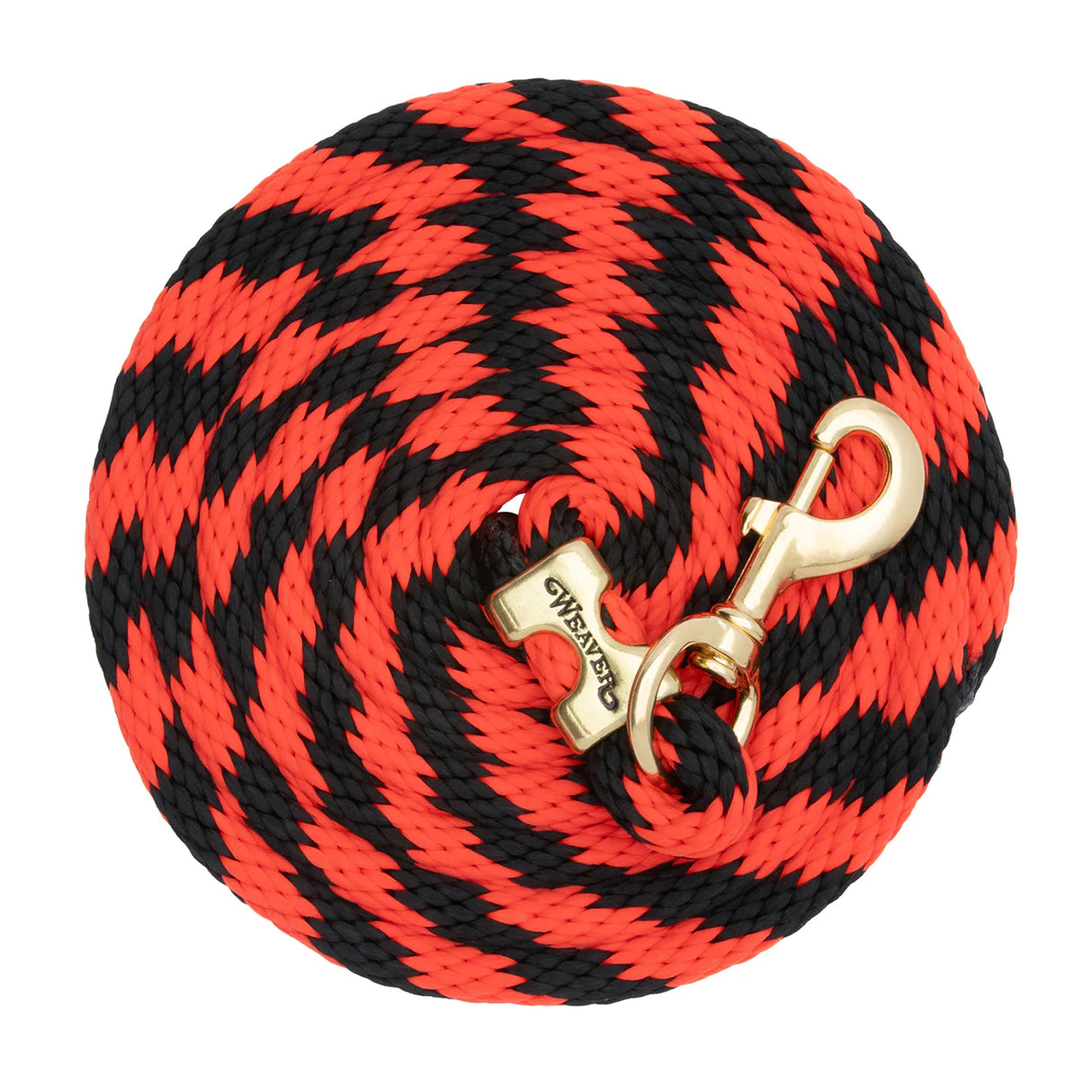 Poly Lead Rope with a Solid Brass 225 Snap 35-2100
