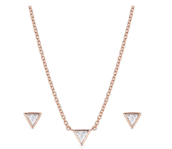 MONTANA SILVERSMITHS ROSE OF THE ROCKIES JEWELRY SET JS6380